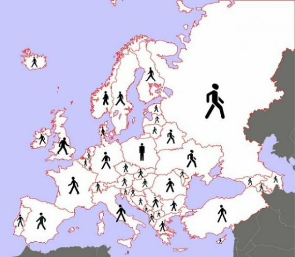 Занимательные карты, которые расскажут о нашем мире немало интересного (19 фото)