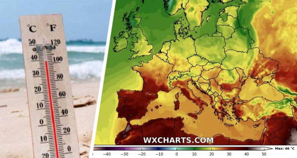 Жара в 45&deg;C привела в Европе к изменению туристических маршрутов