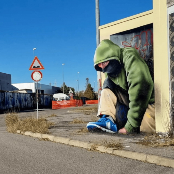 Эффектный стрит-арт от Козимо Чеоне (15 фото)