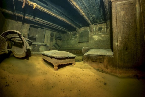 Затонувшие корабли на дне Балтийского моря (26 фото)
